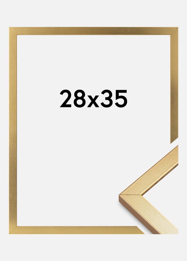 Keret Minerva Akrilüveg Arany 28x35 cm
