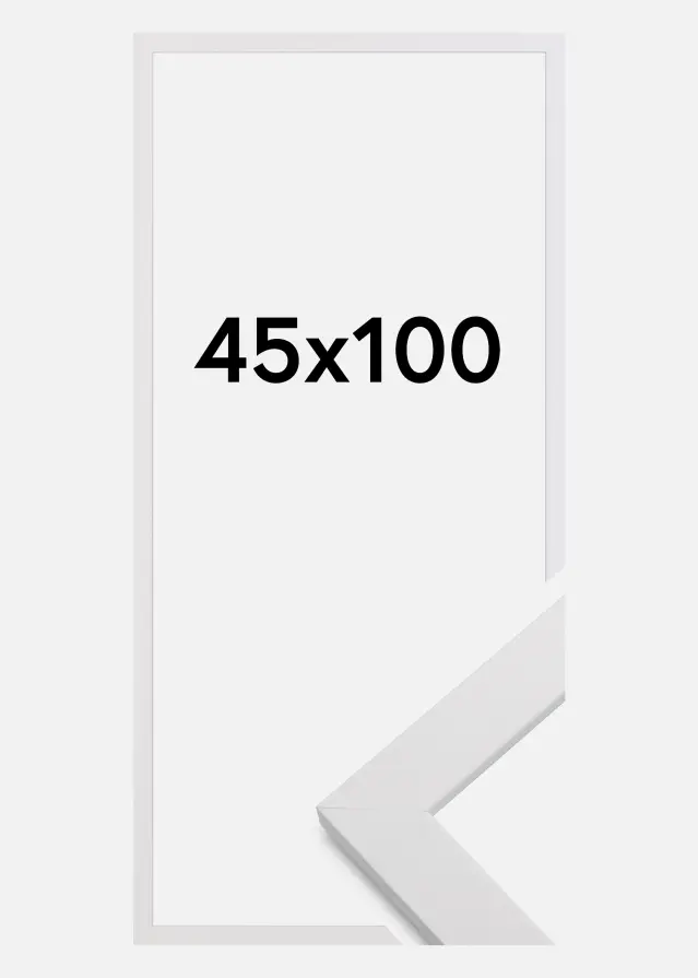 Keret White Wood Akrilüveg 45x100 cm