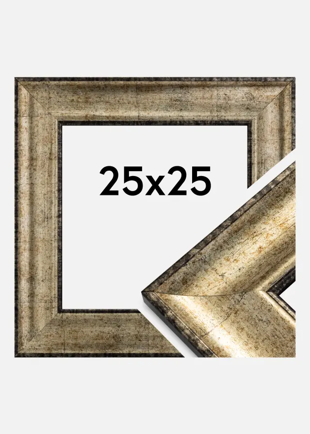 Keret Saltsjöbaden Antik arany 25x25 cm