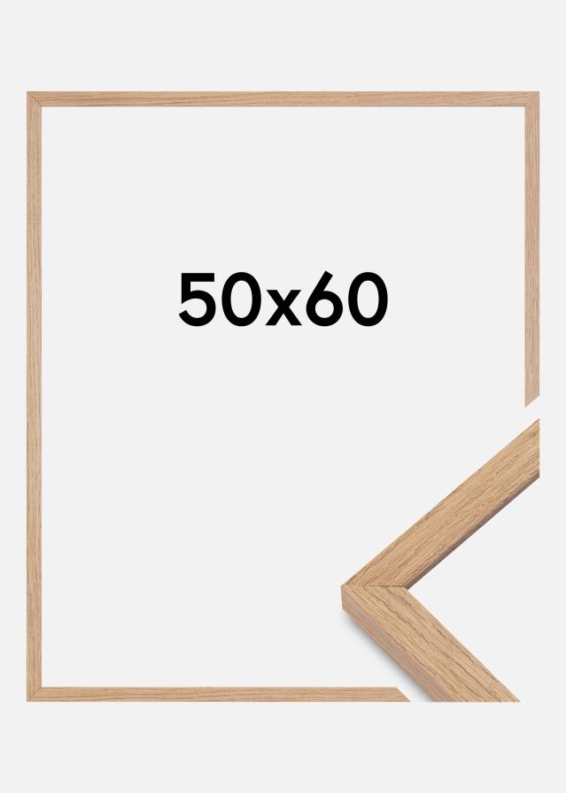 Keret Montgomery Matt Tükröződésmentes üveg Tölgy 50x60 cm