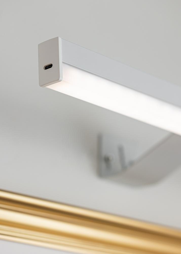 KAILA Glow Elemes Képmegvilágítás 55 cm - Fehér