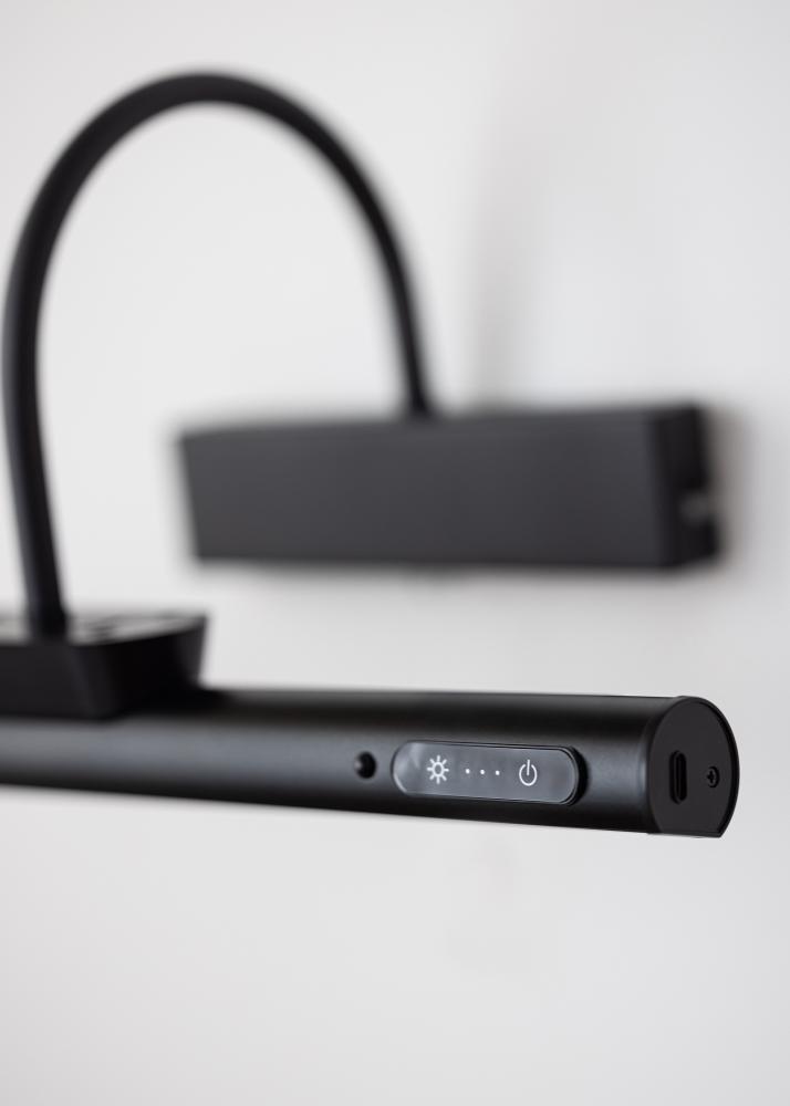 KAILA Spark Elemes Képmegvilágítás 35 cm - Fekete