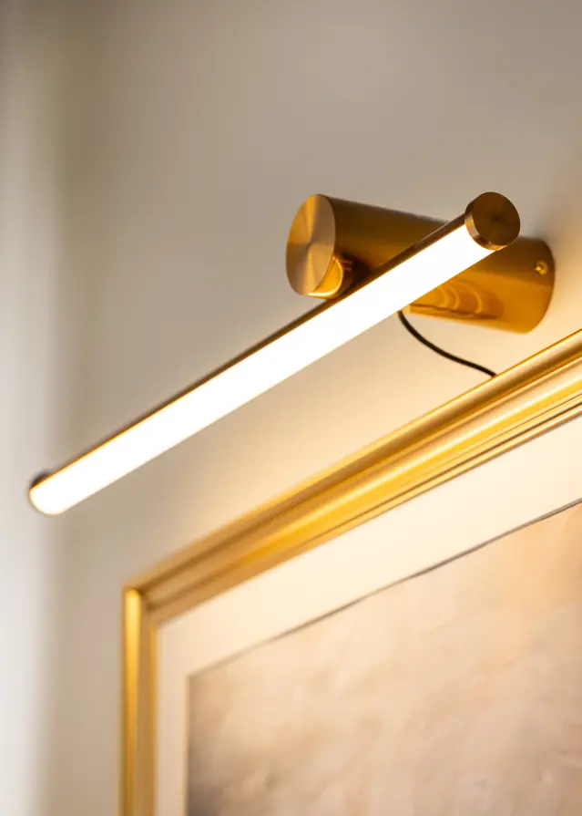 KAILA Shine Képmegvilágítás 60 cm - Sárgaréz