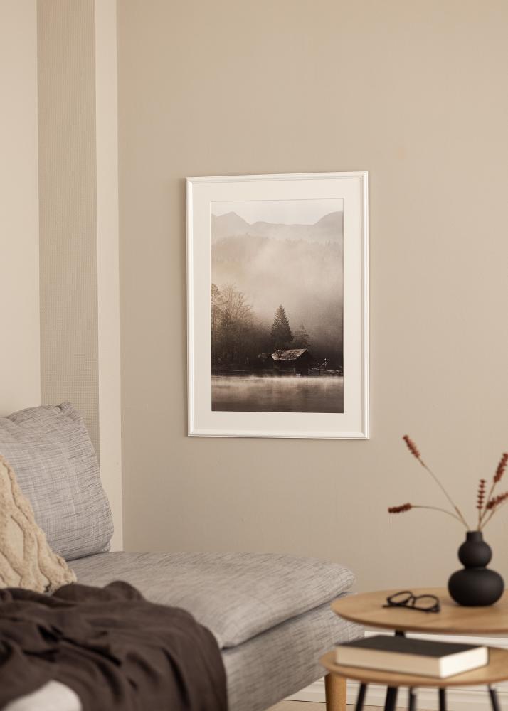 Keret Line Fehér - Választható méret