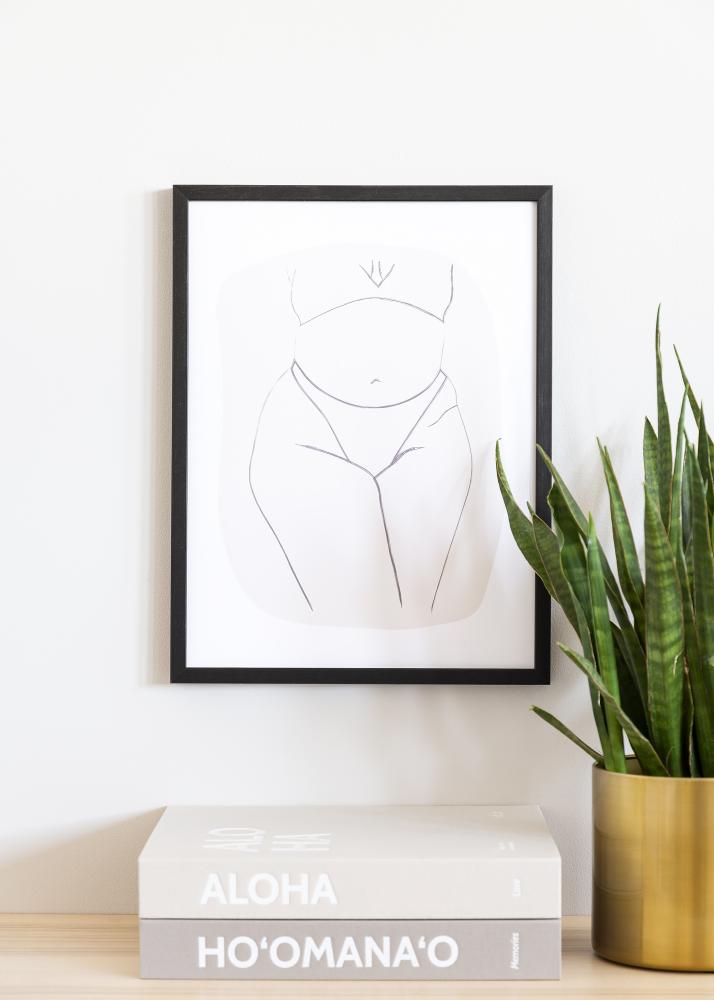 Keret Soul Akrilüveg Fekete 59,4x84,1 cm (A1)