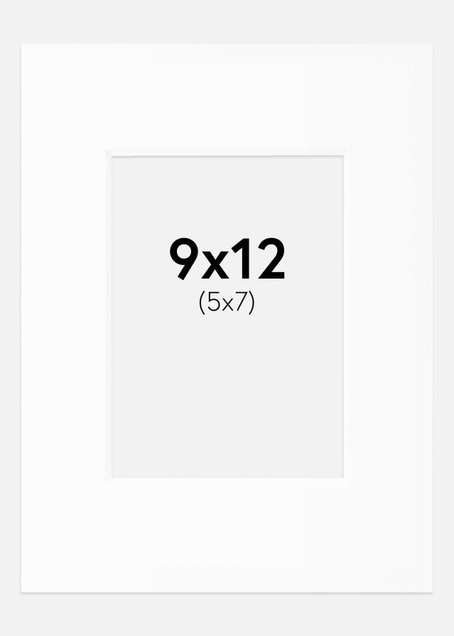 Paszpartu Fehér Standard Fehér él 9x12 cm (5x7)