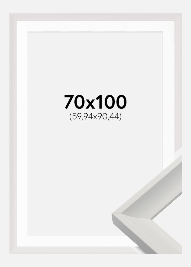 Keret Öjaren Fehér 70x100 cm - Paszpartu Fehér 24x36 inches