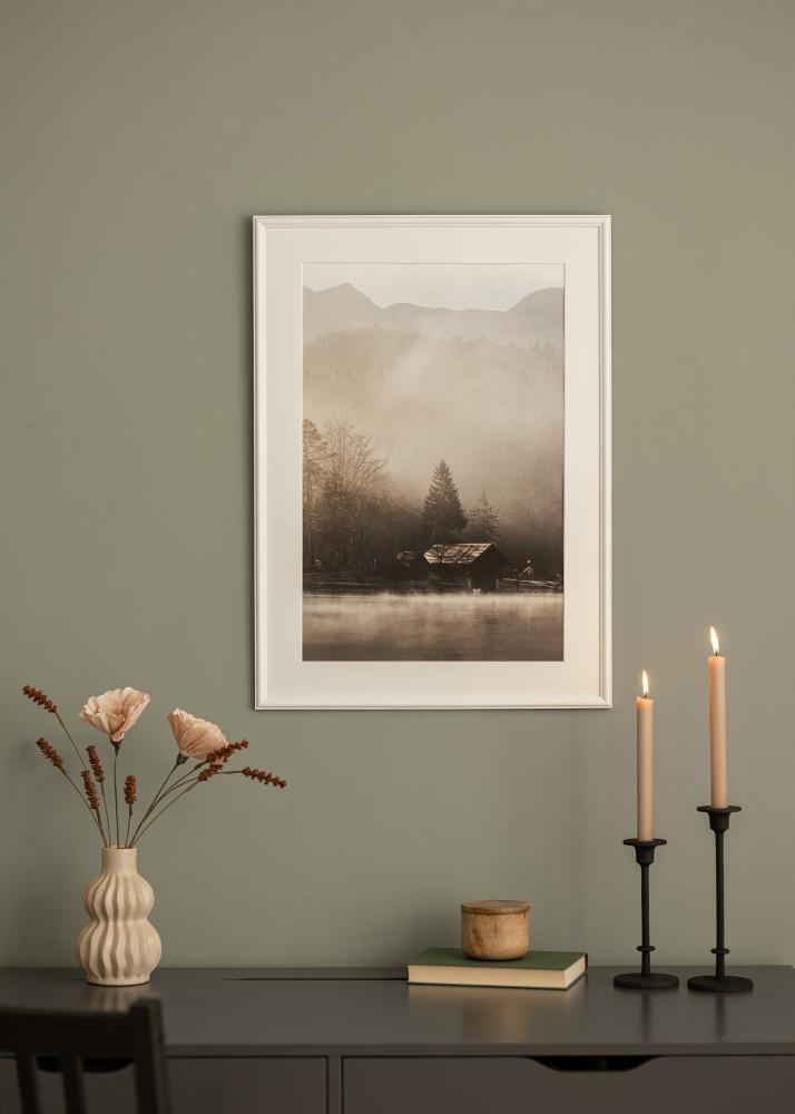 Keret Line Fehér - Választható méret