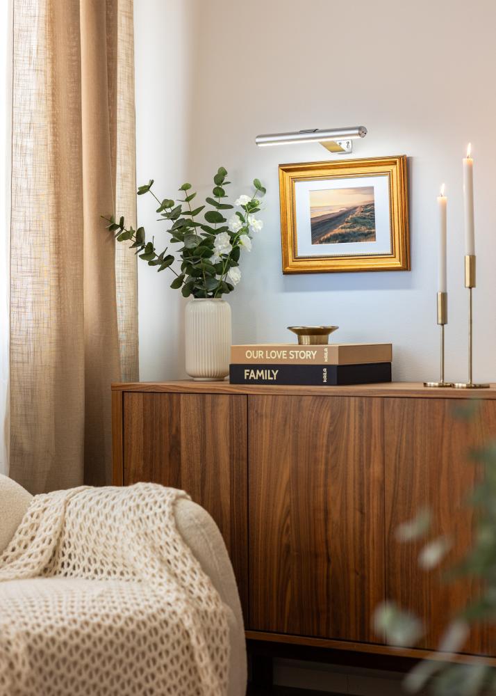 KAILA Lux Elemes Képmegvilágítás 33 cm - Ezüst