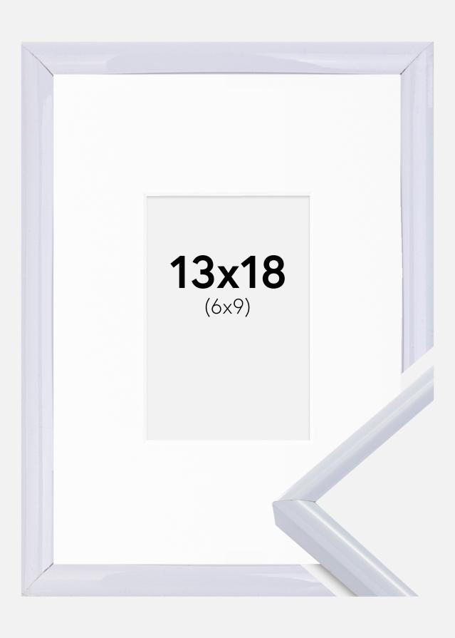 Keret Victoria Fehér 13x18 cm - Paszpartu Fehér 7x10 cm