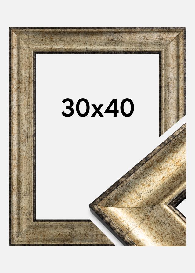 Keret Saltsjöbaden Antik arany 30x40 cm