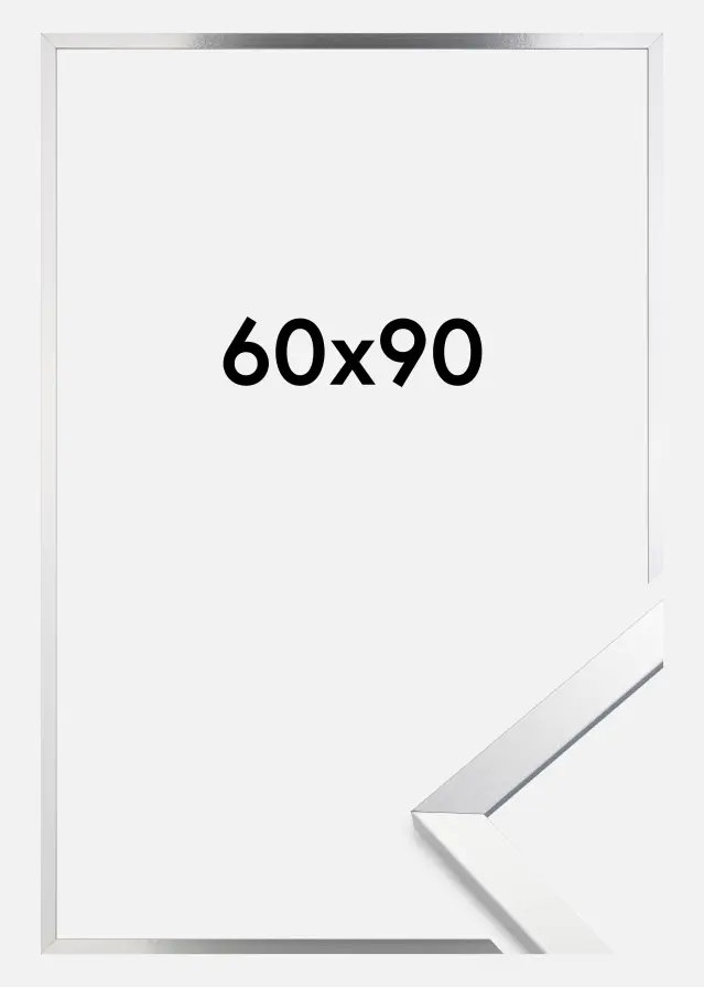 Keret Trendy Akrilüveg Ezüst 60x90 cm