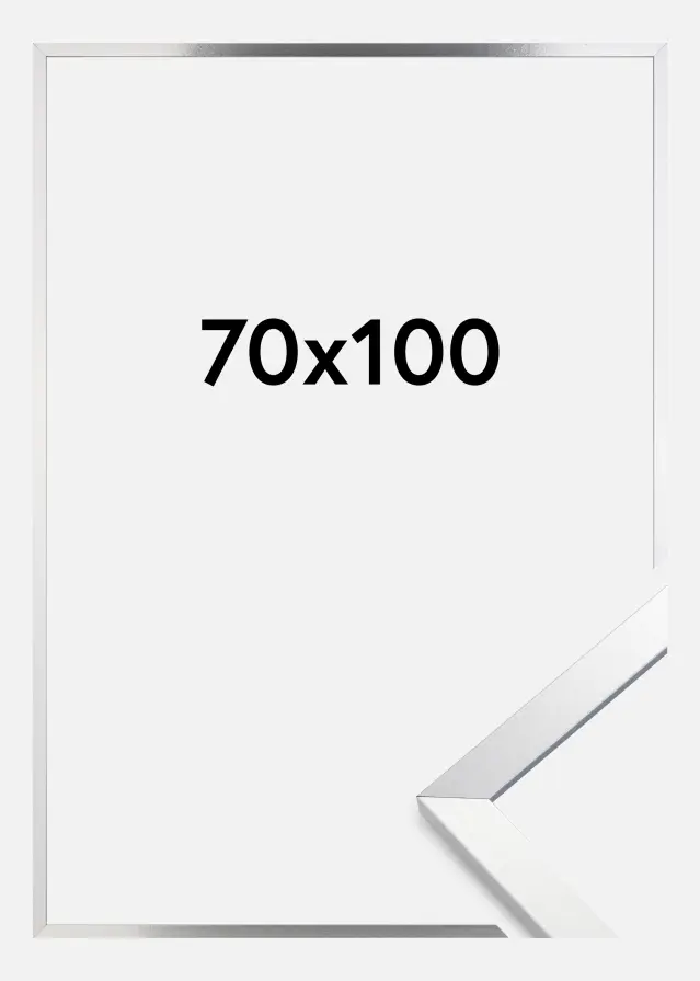 Keret Trendy Akrilüveg Ezüst 70x100 cm