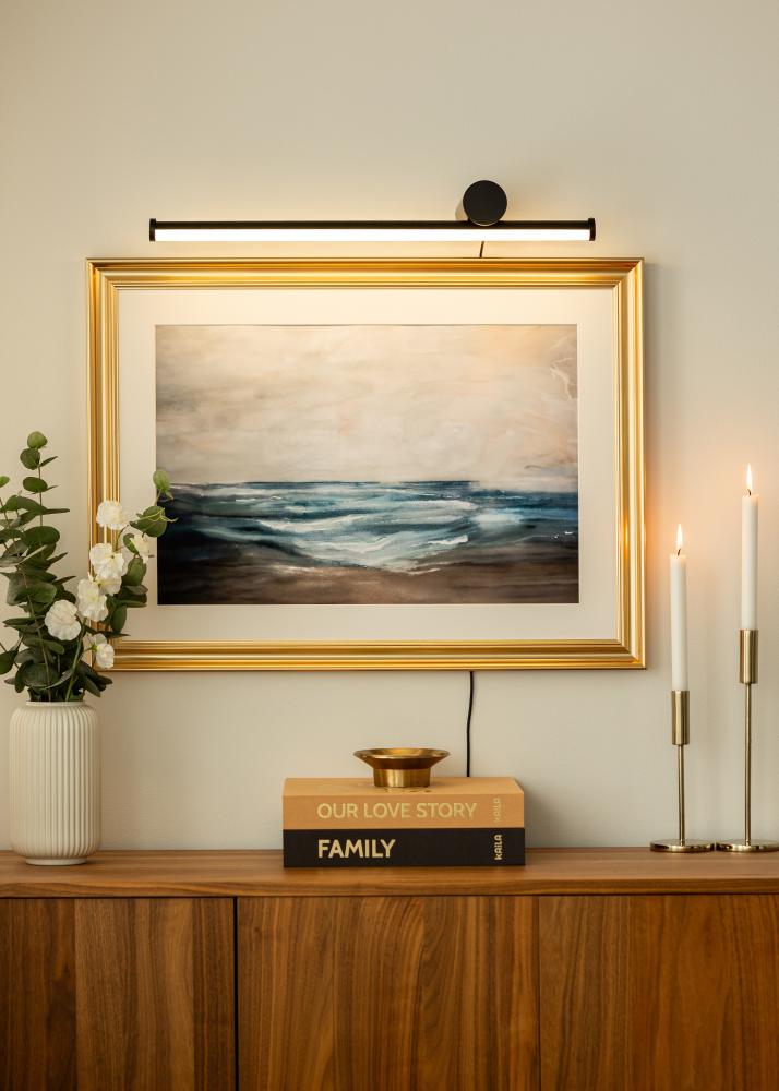 KAILA Shine Képkivilágítás 60 cm - Fekete