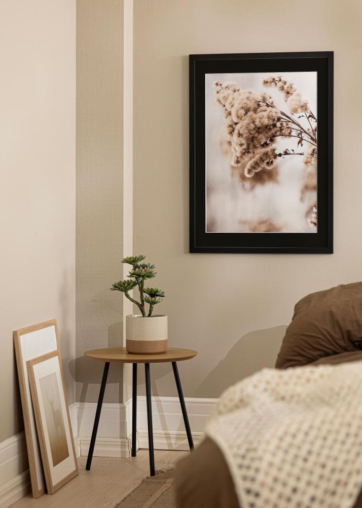 Keret Black Wood 45x60 cm - Paszpartu Fekete 32x45 cm