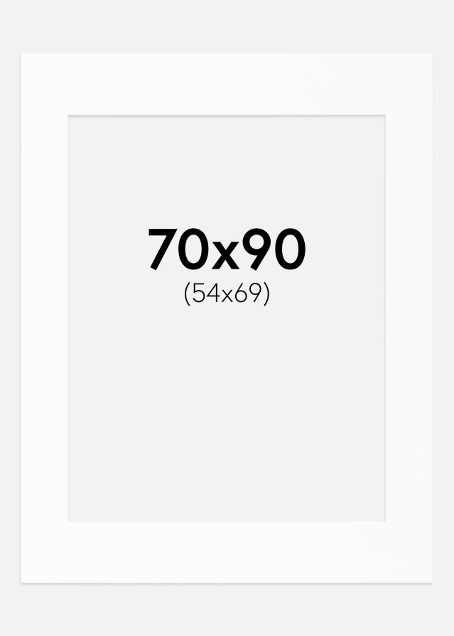 Paszpartu Canson Fehér Fehér él 70x90 cm (54x69)