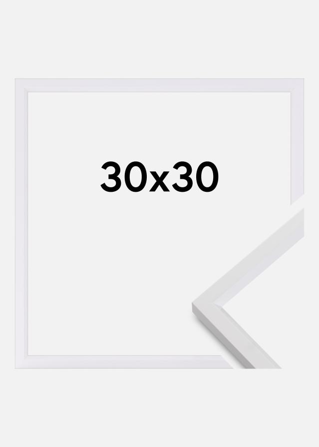 Keret Steel Style Fehér 30x30 cm