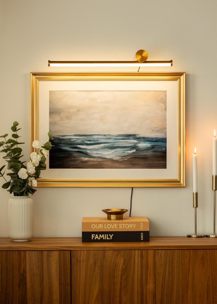 KAILA Shine Képmegvilágítás 60 cm - Sárgaréz