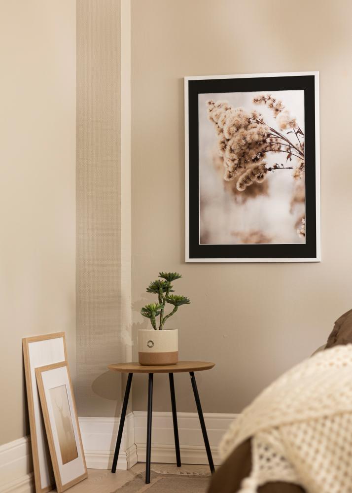 Keret Trendy Fehér 20x25 cm - Paszpartu Fekete 15x20 cm