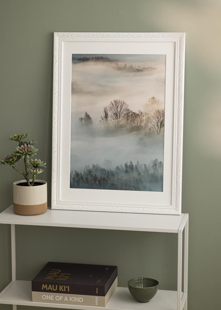 Keret Barokk Fehér 30x40 cm