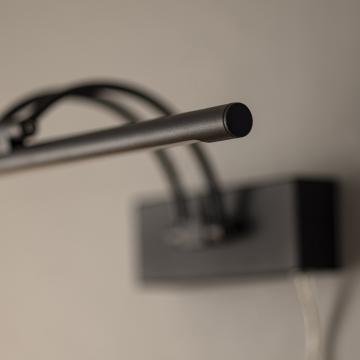 Gunnebo V962 LED kép megvilágítás 37 cm - Fekete