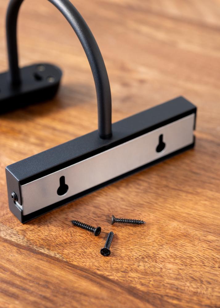 KAILA Spark Elemes Képmegvilágítás 35 cm - Fekete