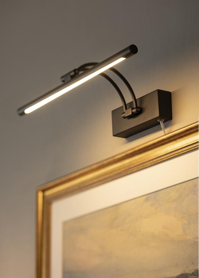 Gunnebo V962 LED kép megvilágítás 37 cm - Fekete