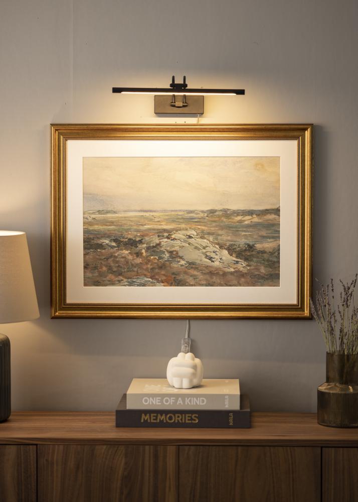 Gunnebo V962 LED kép megvilágítás 37 cm - Fekete