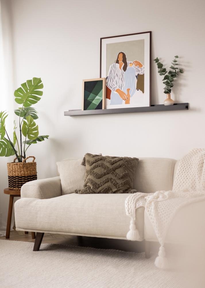 KAILA Képtartó Fekete 130 cm