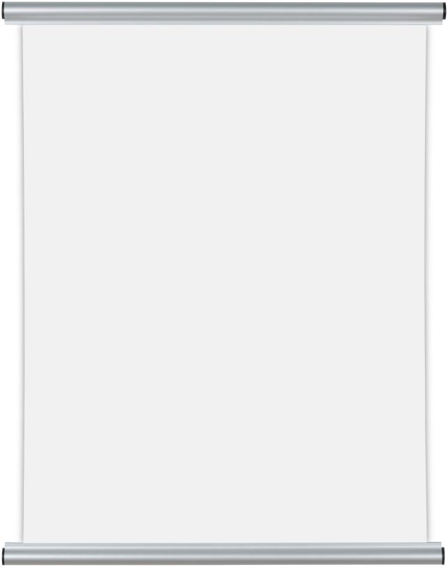 Poszterakasztó Alumínium Ezüst - 70 cm