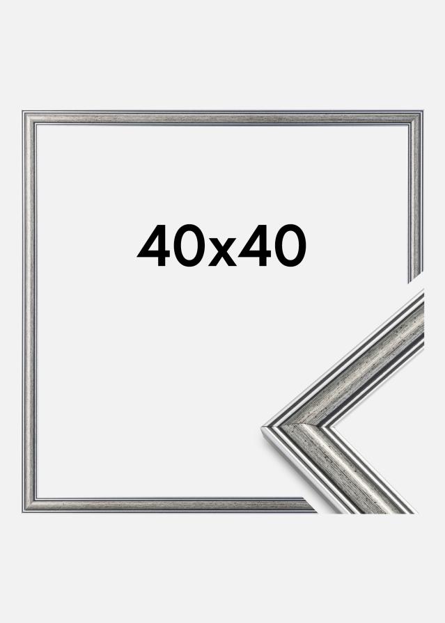 Keret Frigg Ezüst 40x40 cm