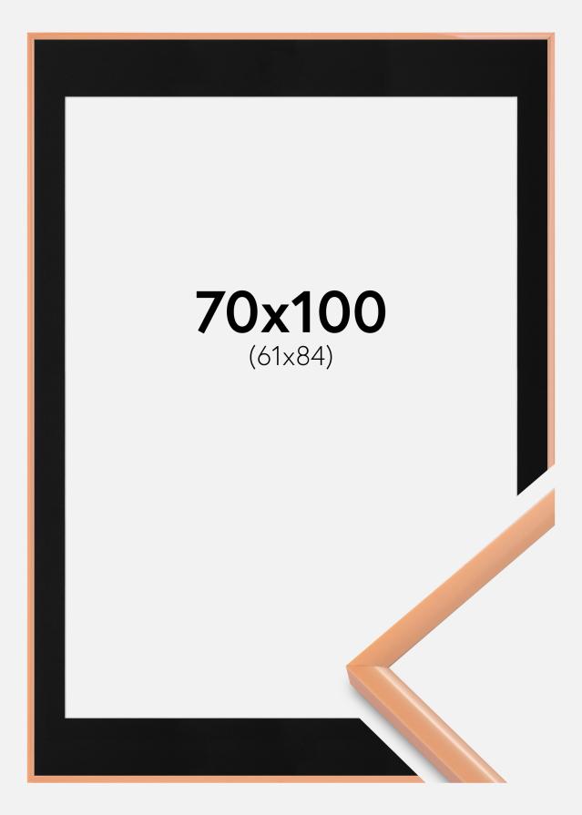 Keret New Lifestyle Apricot 70x100 cm - Paszpartu Fekete 62x85 cm