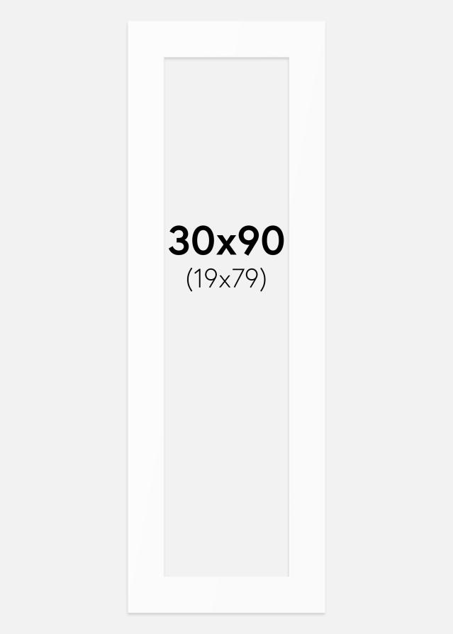 Paszpartu Standard fehér (fehér mag) 30x90 cm (19x79)