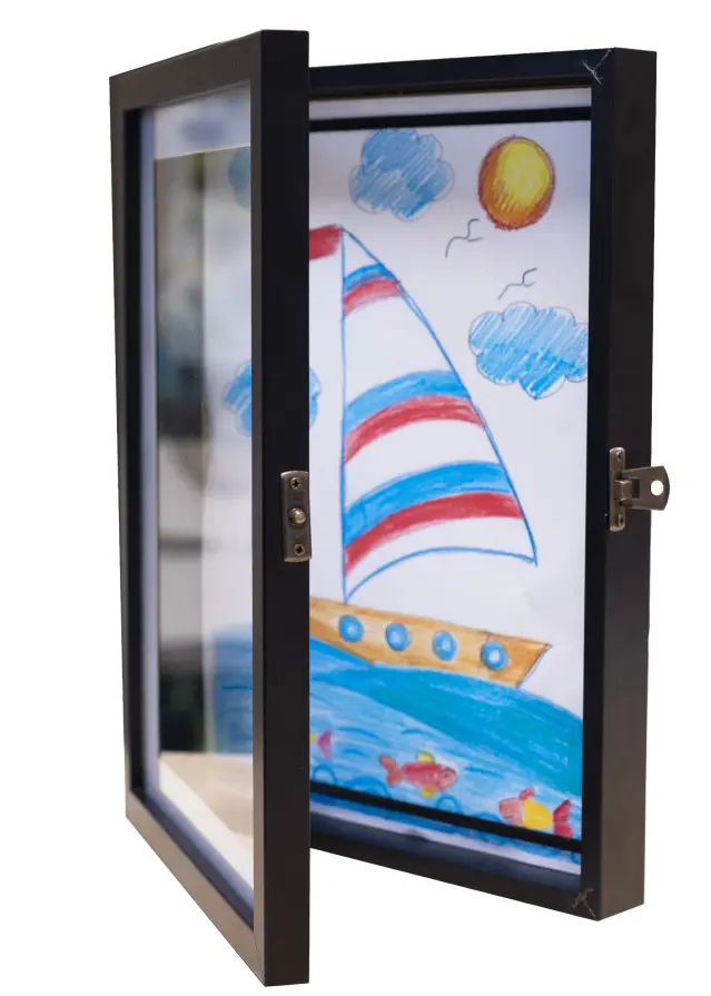 Newbie rajzkeret Akrilüveg Fekete A4