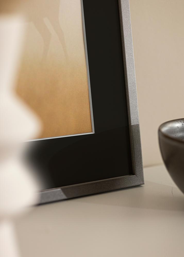 Keret Edsbyn Grafit 20x30 cm - Paszpartu Fekete 15x21 cm (A5)