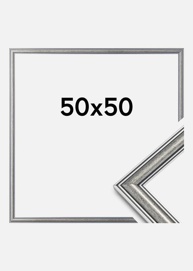 Keret Frigg Ezüst 50x50 cm