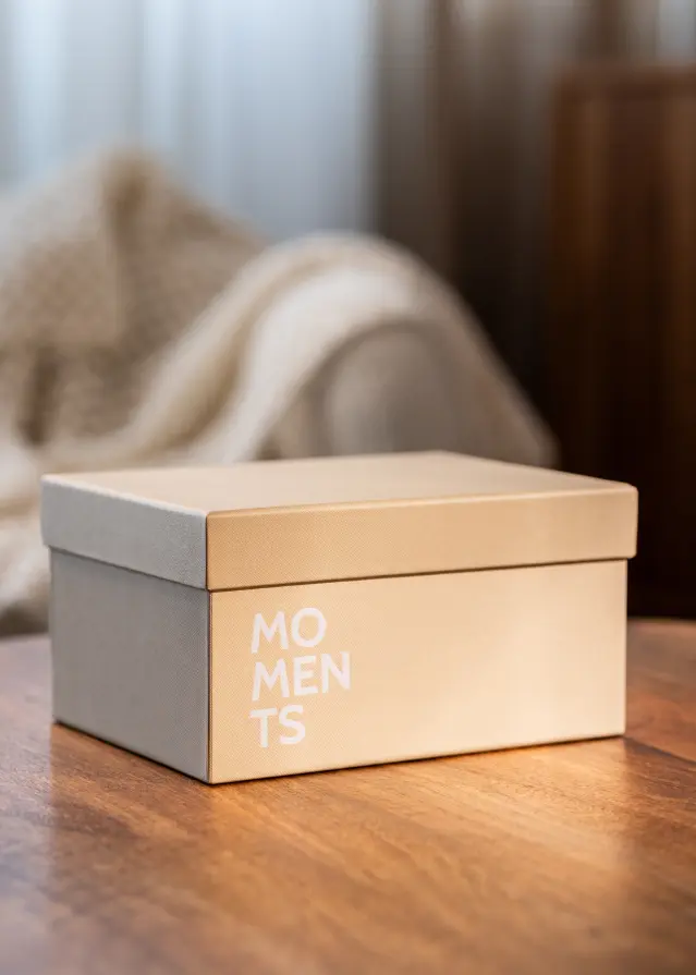 KAILA MOMENTS Fotódoboz (700 fotó 10x15 cm) - Krém