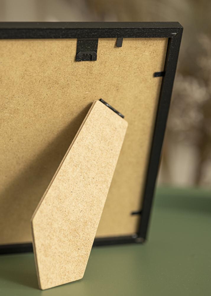 Keret Kaspar Fekete 15x20 cm - Paszpartu Fehér 11x15 cm