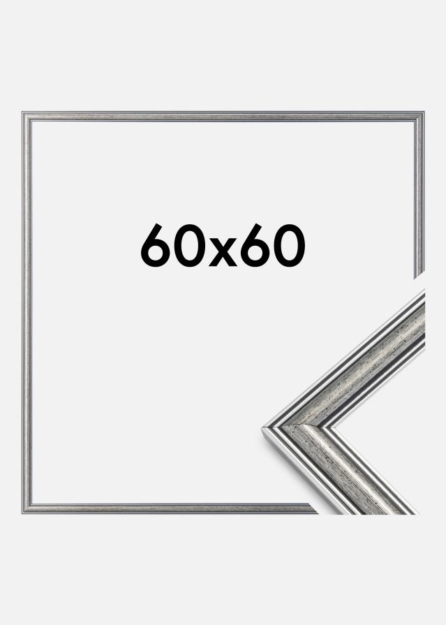 Keret Frigg Ezüst 60x60 cm