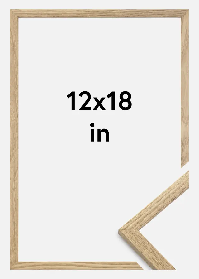 Keret Trendy Akrilüveg Tölgy 12x18 inches (30,48x45,72 cm)