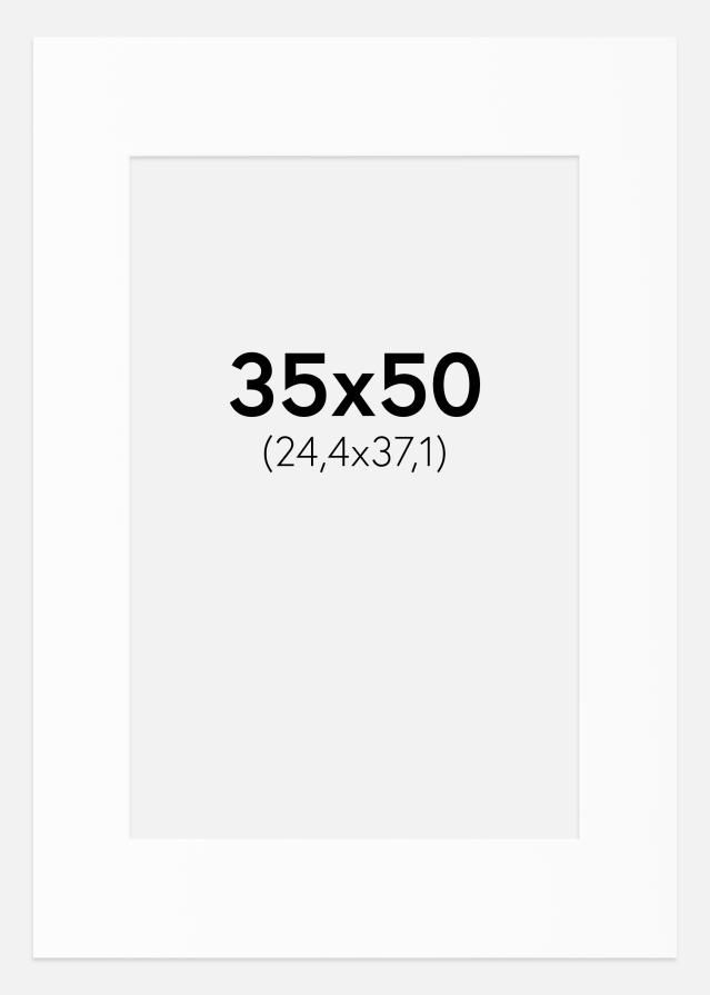 Paszpartu Canson Fehér Fehér él 35x50 cm (24,4x37,1)