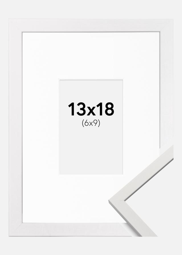 Keret Edsbyn Fehér 13x18 cm - Paszpartu Fehér 7x10 cm