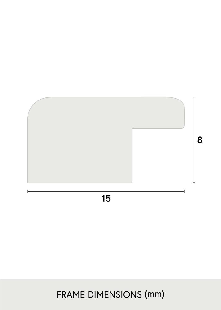 Keret Liv Akrilüveg Szürke 30x40 cm