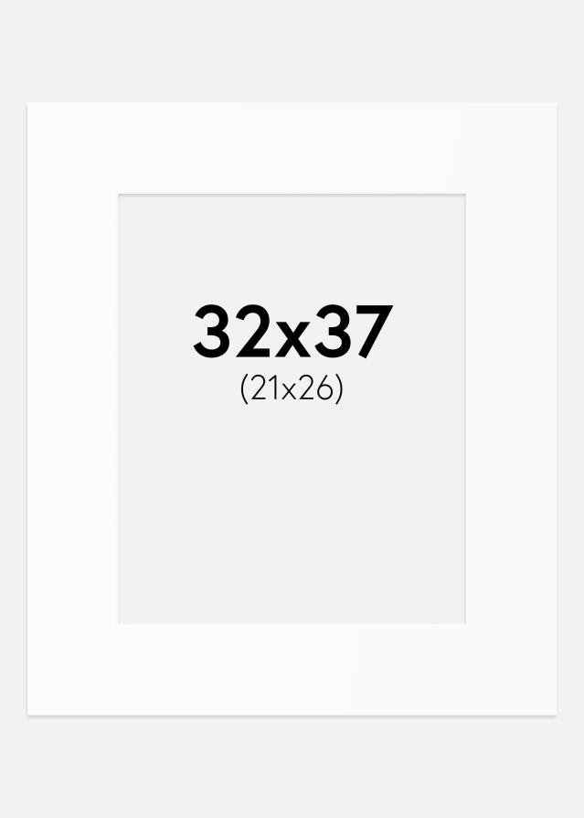 Paszpartu Standard fehér (fehér mag) 32x37 cm (21x26)