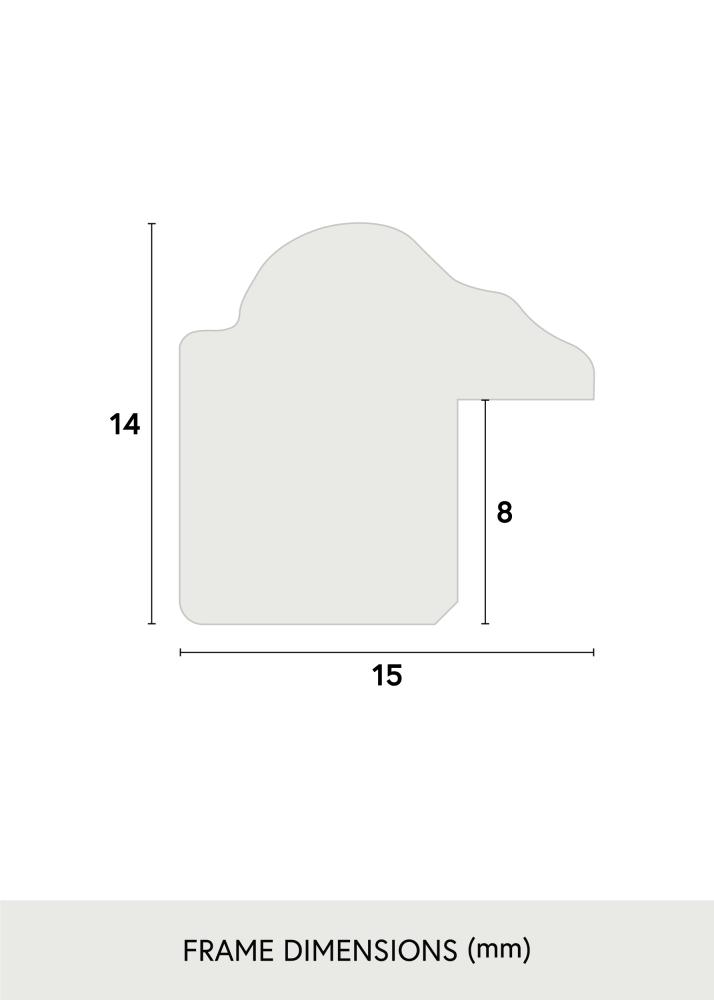 Keret Horndal Akrilüveg Dió 40x40 cm