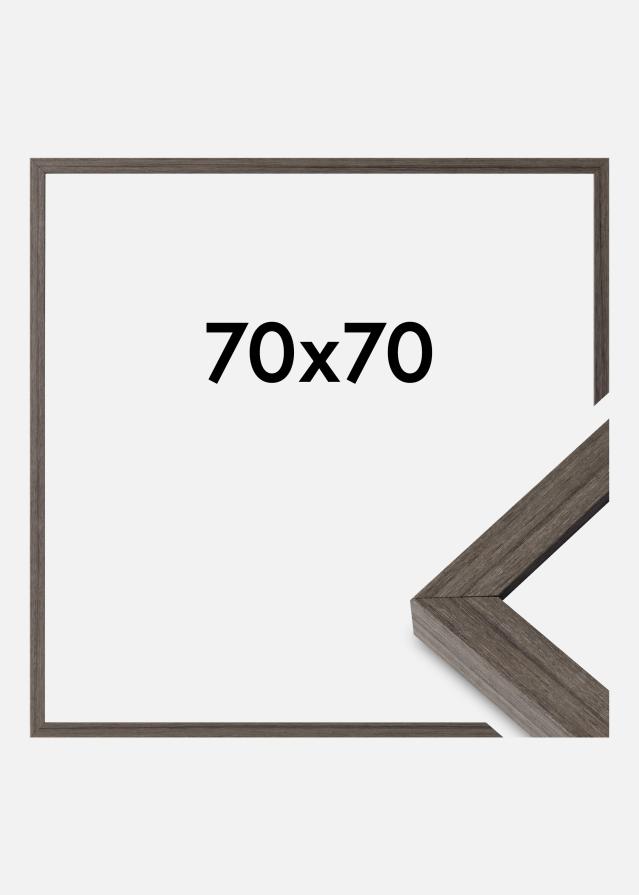 Keret Hermes Akrilüveg Grey Oak 70x70 cm