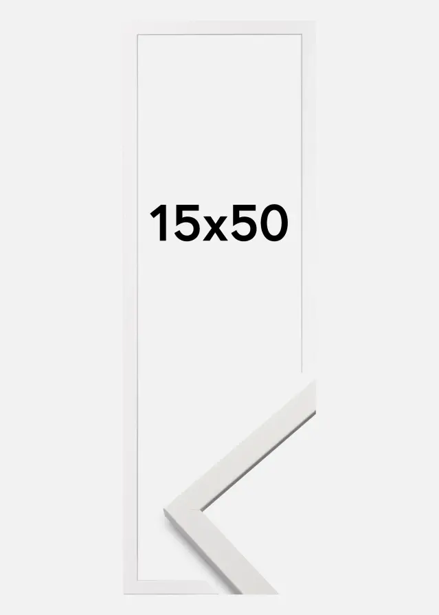 Keret Edsbyn Akrilüveg Fehér 15x50 cm