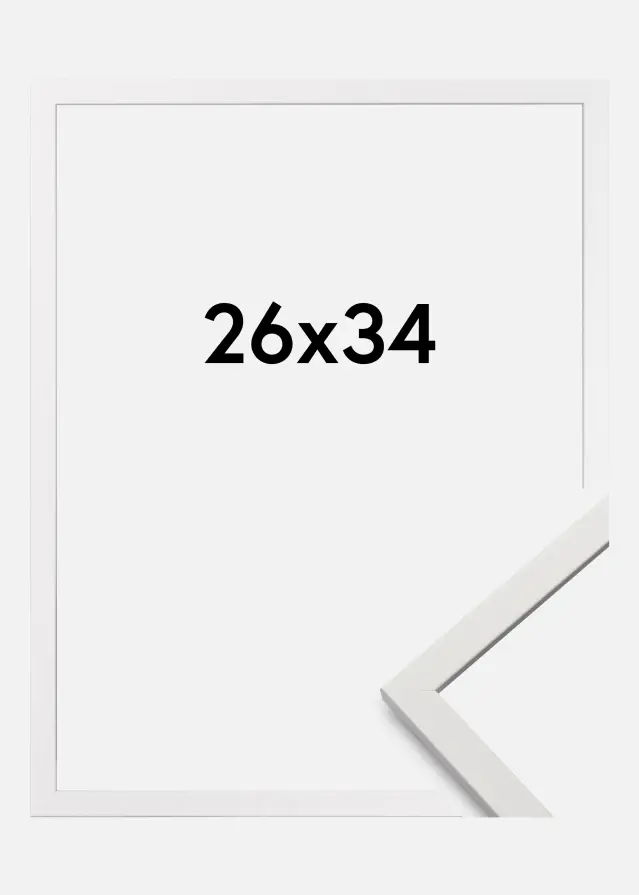 Keret Edsbyn Akrilüveg Fehér 26x34 cm