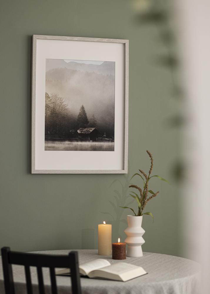 Keret Elegáns Box Szürke 40x50 cm