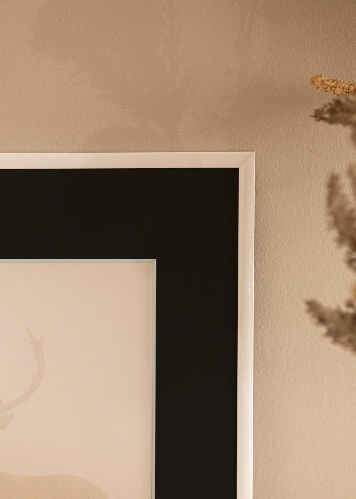 Keret New Lifestyle Fehér 70x100 cm - Paszpartu Fekete 24x36 inches